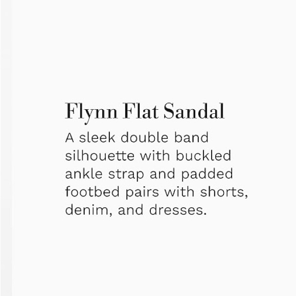 NEW! Cole Haan Leather Flynn Sandals in nude/tan - Picture 3 of 9